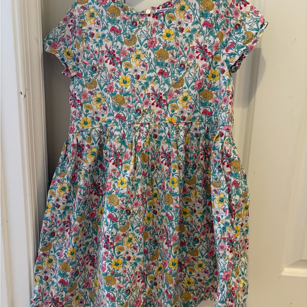 Jacadi Girls Floral Cotton Kids Dress